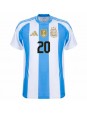 Argentinien Alexis Mac Allister #20 Heimtrikot Copa America 2024 Kurzarm